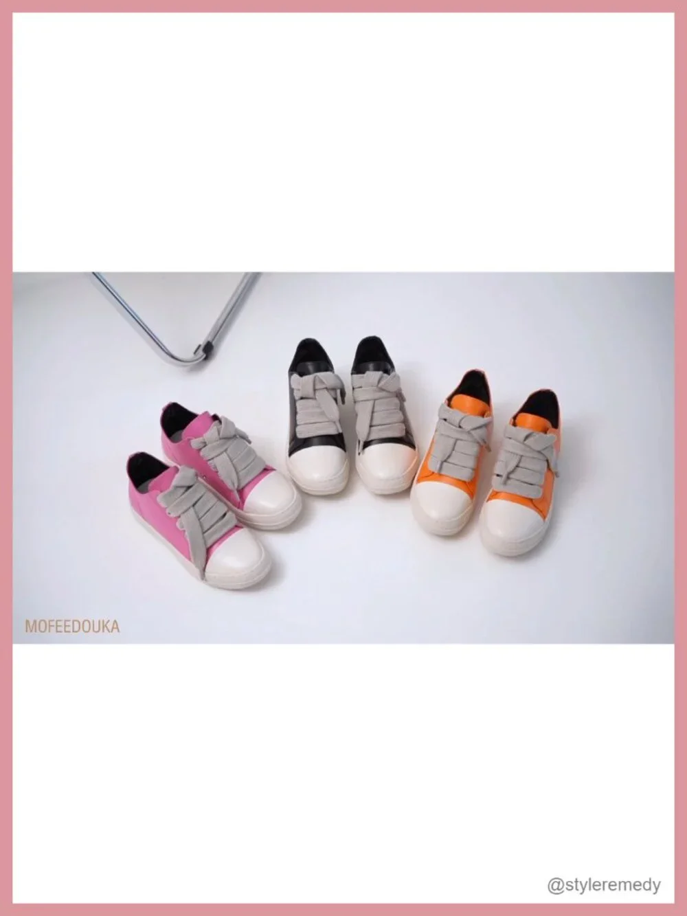 Women's PU Leather Low Top Platform Sneakers with Thick Laces Comfort Walking